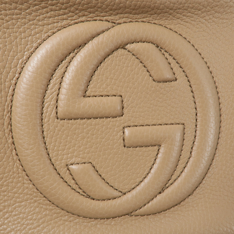 GUCCI 牛皮皮革Soho Disco肩背袋-5