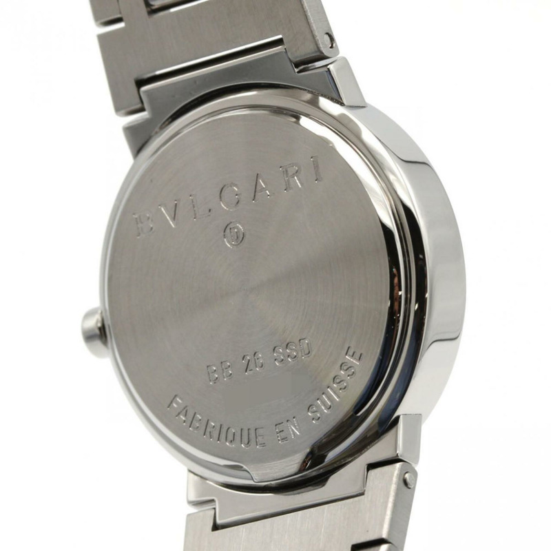 寶格麗 BB26SS BB26SSD 不鏽鋼石英錶-4