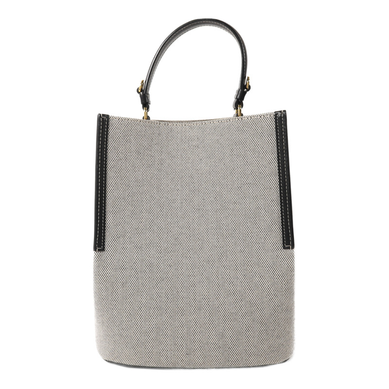 BURBERRY 帆布Small Peggy Bucket Bag手挽肩背兩用袋-1