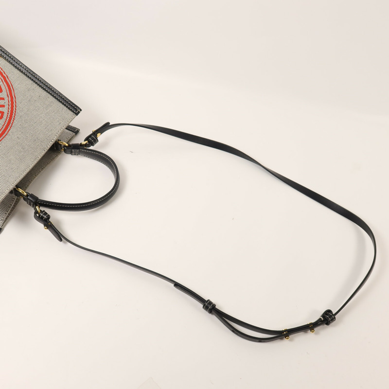 BURBERRY 帆布Small Peggy Bucket Bag手挽肩背兩用袋-7