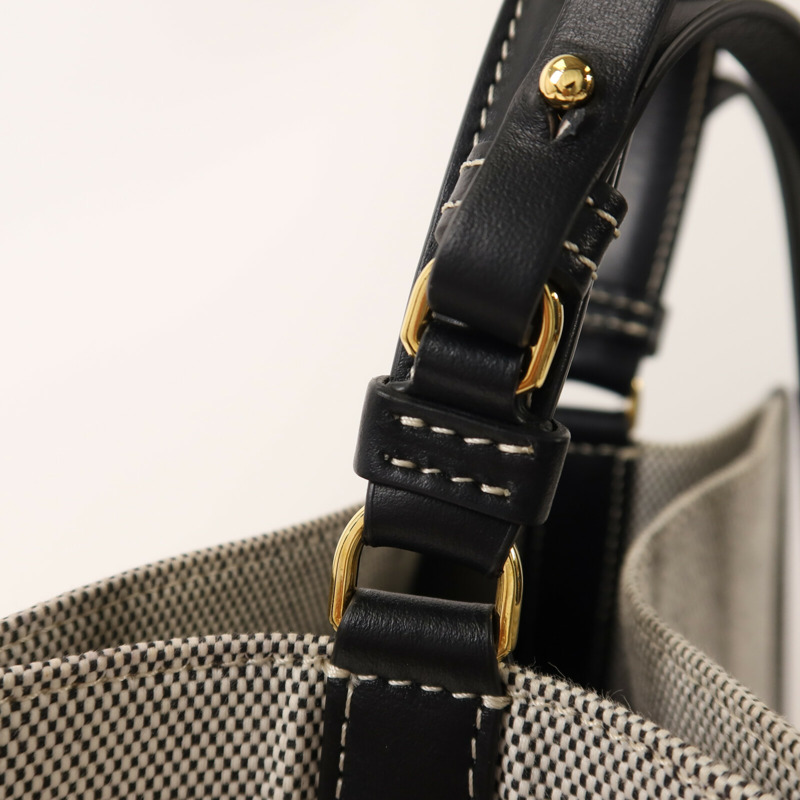 BURBERRY 帆布Small Peggy Bucket Bag手挽肩背兩用袋-8