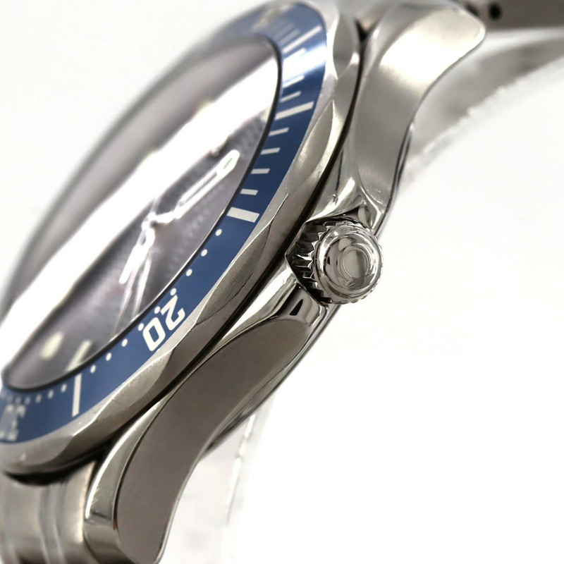 歐米茄海馬系列專業2221.80不鏽鋼石英錶-3