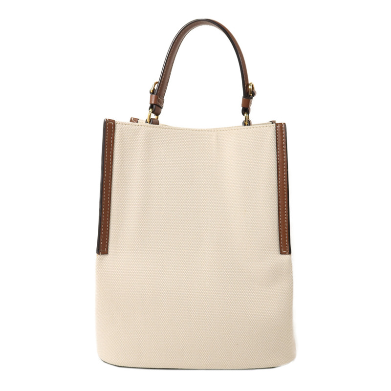 BURBERRY 帆布Small Peggy Bucket Bag手挽肩背兩用袋-1