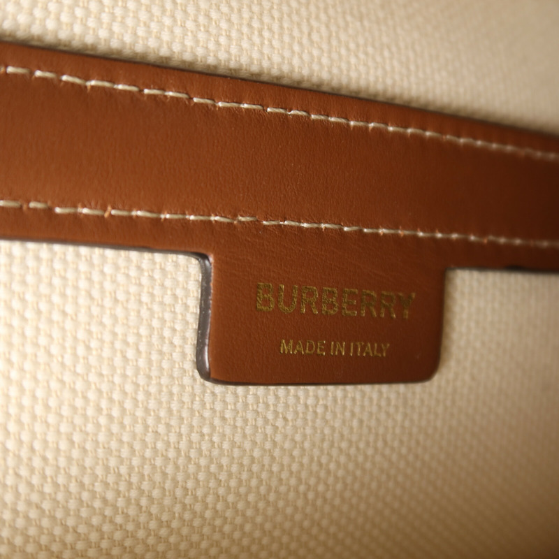 BURBERRY 帆布Small Peggy Bucket Bag手挽肩背兩用袋-5