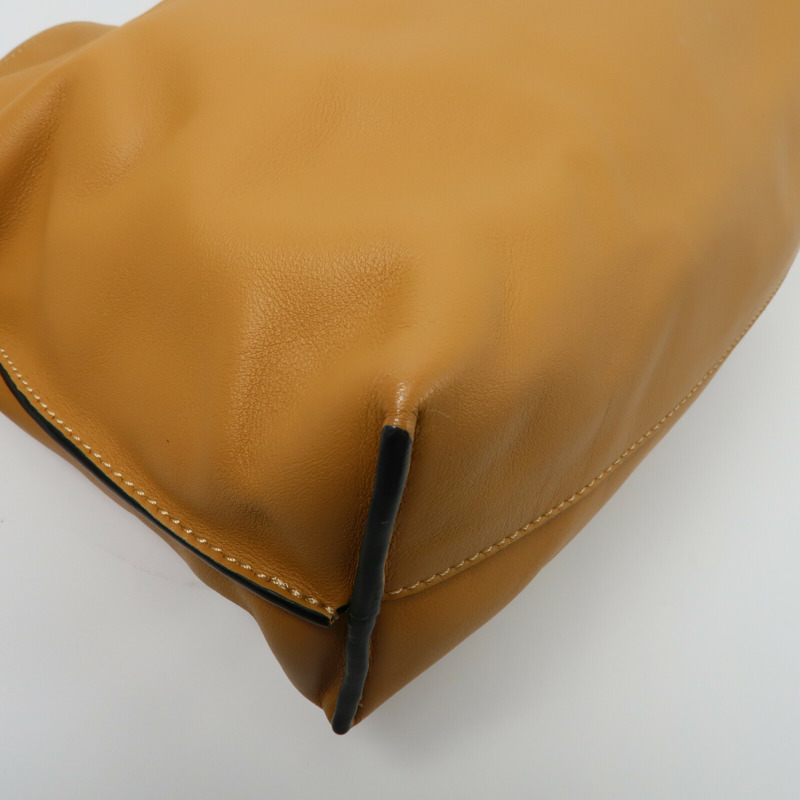 LOEWE 牛皮皮革Flameneo Medium肩背袋-15
