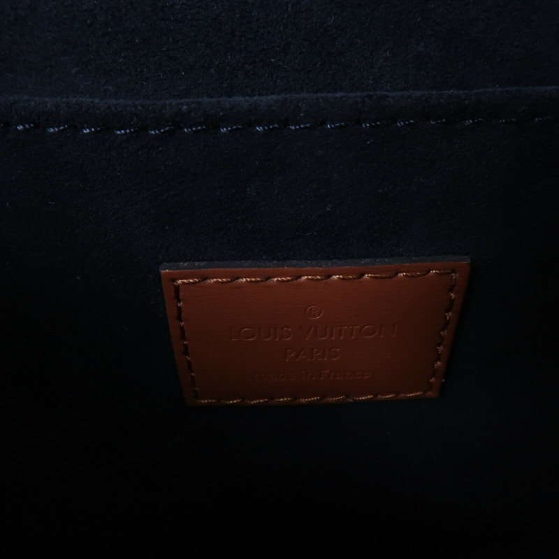 LOUIS VUITTON Monogram Reverse Dauphine MM鏈帶手挽肩背兩用袋-5