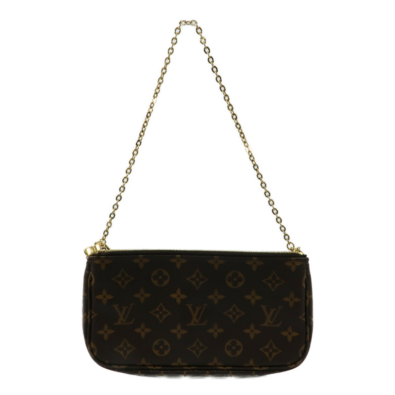 LOUIS VUITTON Monogram Multi Pochette Accessoires鏈帶手挽肩背兩用袋-1