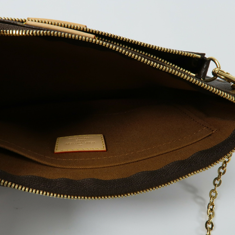 LOUIS VUITTON Monogram Multi Pochette Accessoires鏈帶手挽肩背兩用袋-4