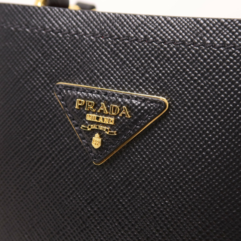 PRADA 牛皮皮革Secchiello In Pelle手挽肩背兩用袋-8