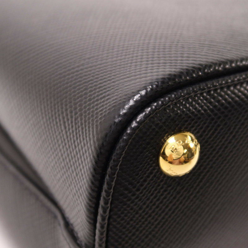 PRADA 牛皮皮革Secchiello In Pelle手挽肩背兩用袋-11