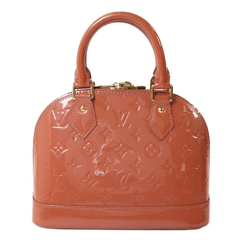 LOUIS VUITTON Monogram Vernis Alma BB手挽肩背兩用袋-1