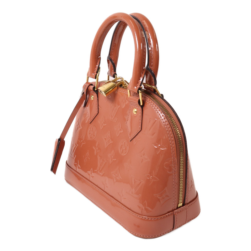 LOUIS VUITTON Monogram Vernis Alma BB手挽肩背兩用袋-2