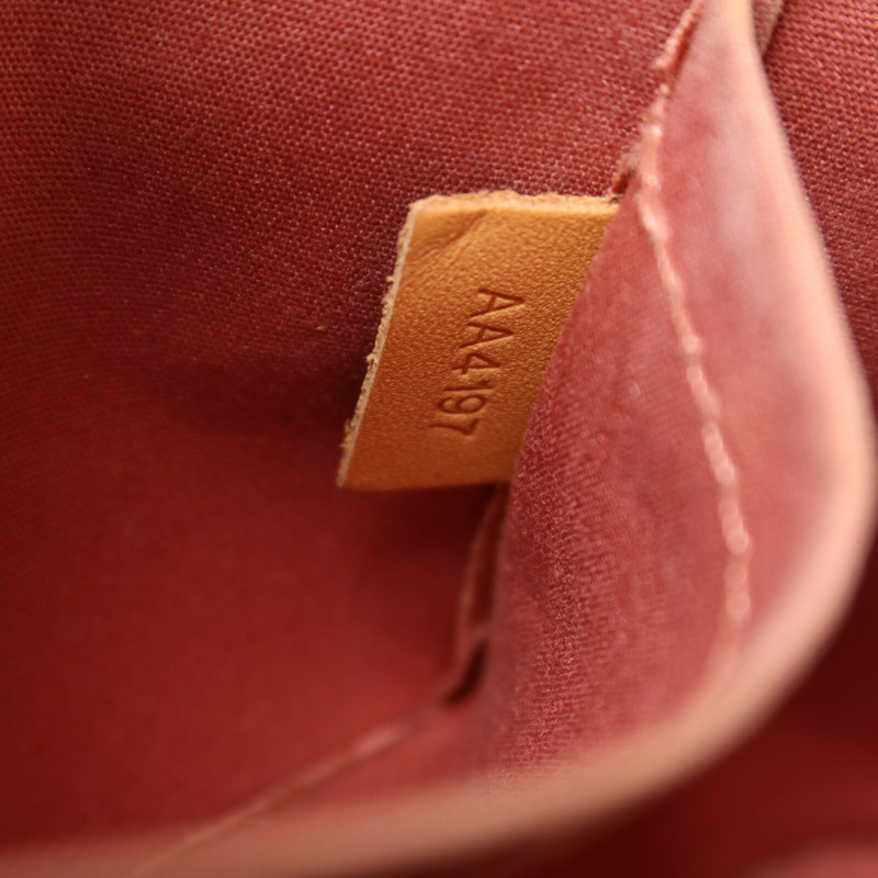 LOUIS VUITTON Monogram Vernis Alma BB手挽肩背兩用袋-6