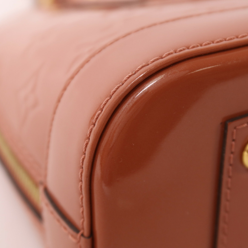 LOUIS VUITTON Monogram Vernis Alma BB手挽肩背兩用袋-12