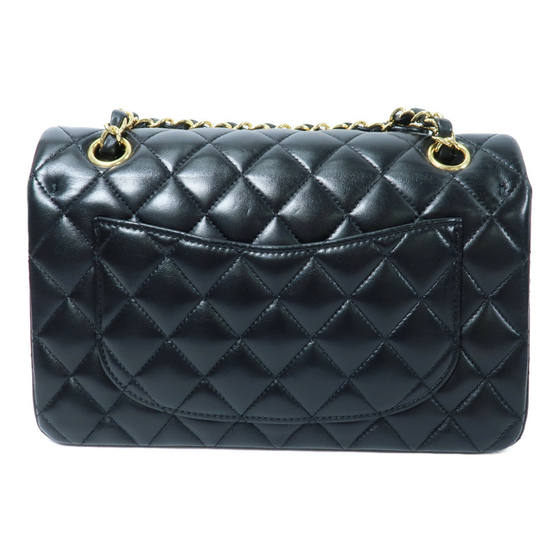 CHANEL 羊皮皮革Classic 23鏈帶肩背袋-1