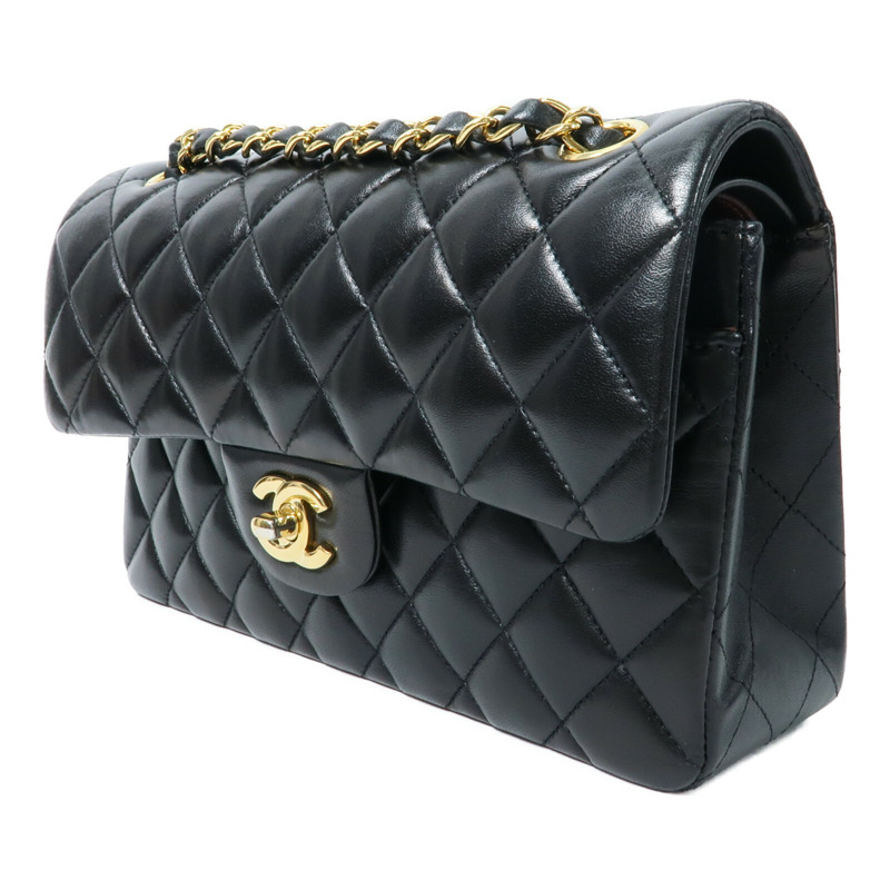CHANEL 羊皮皮革Classic 23鏈帶肩背袋-2
