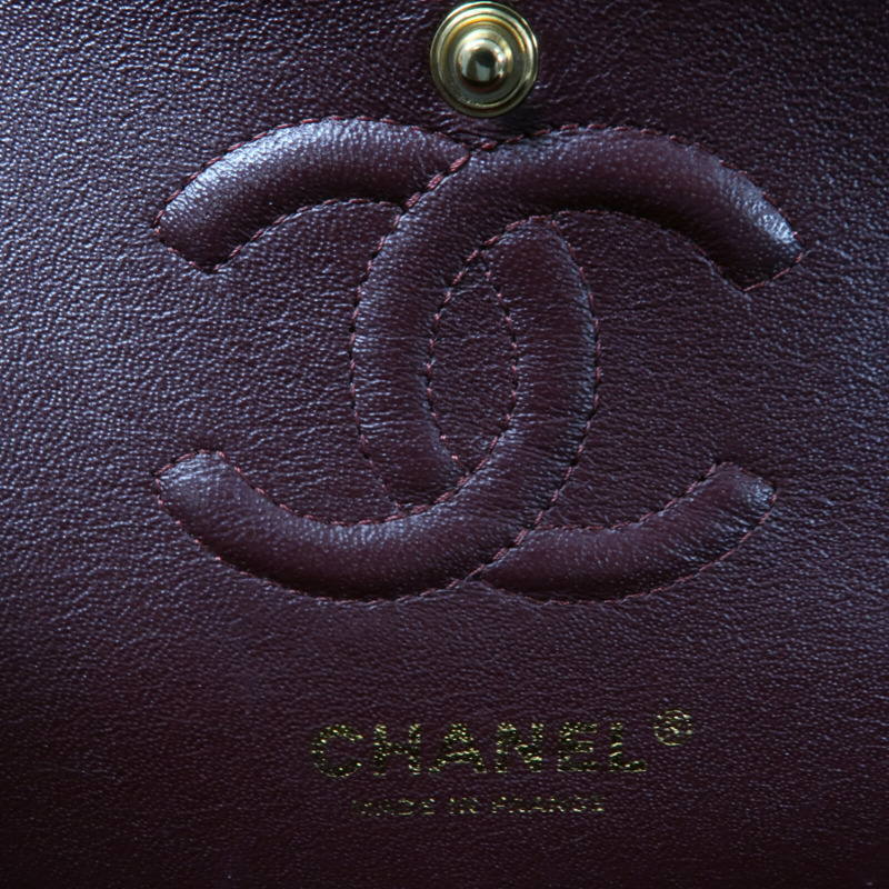 CHANEL 羊皮皮革Classic 23鏈帶肩背袋-5