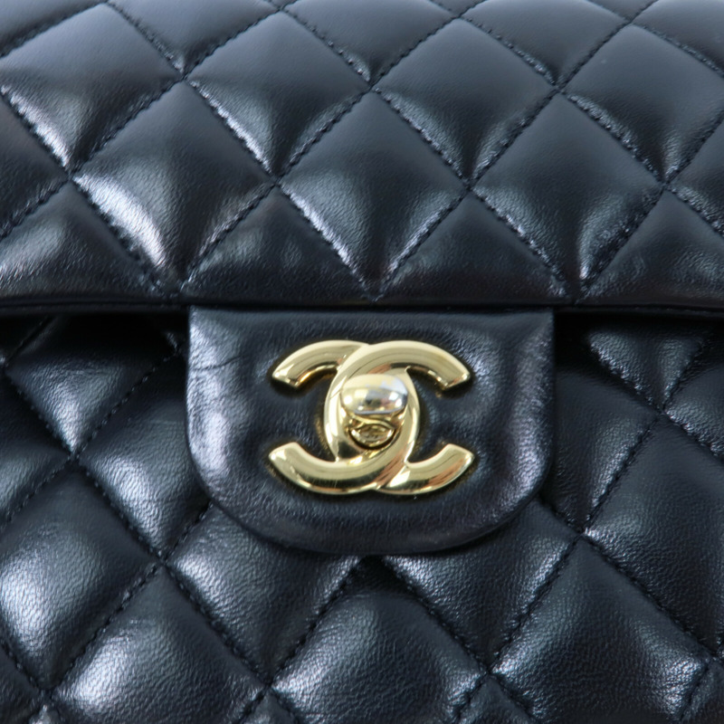 CHANEL 羊皮皮革Classic 23鏈帶肩背袋-6
