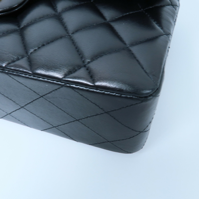 CHANEL 羊皮皮革Classic 23鏈帶肩背袋-14