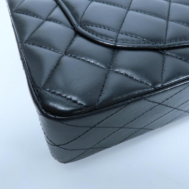 CHANEL 羊皮皮革Classic 23鏈帶肩背袋-15