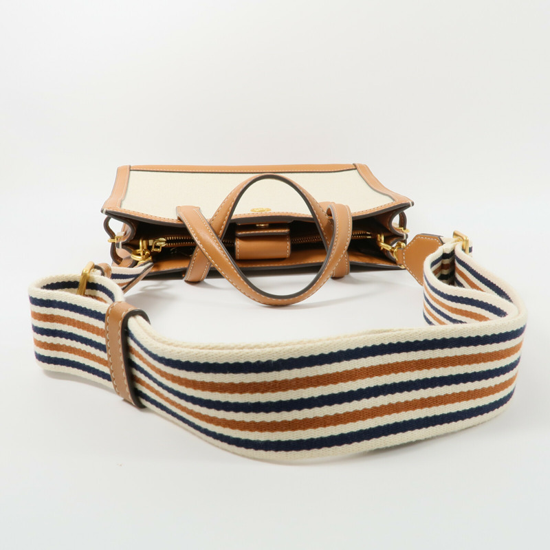 Tory Burch 帆布Walker手挽肩背兩用袋-8