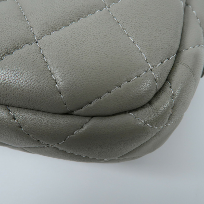 CHANEL 羊皮皮革Camera Bag鏈帶肩背袋-14
