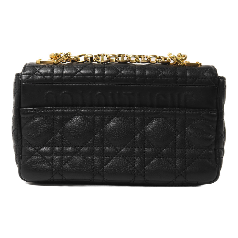 Dior 牛皮皮革Caro Bag Medium鏈帶肩背袋-1