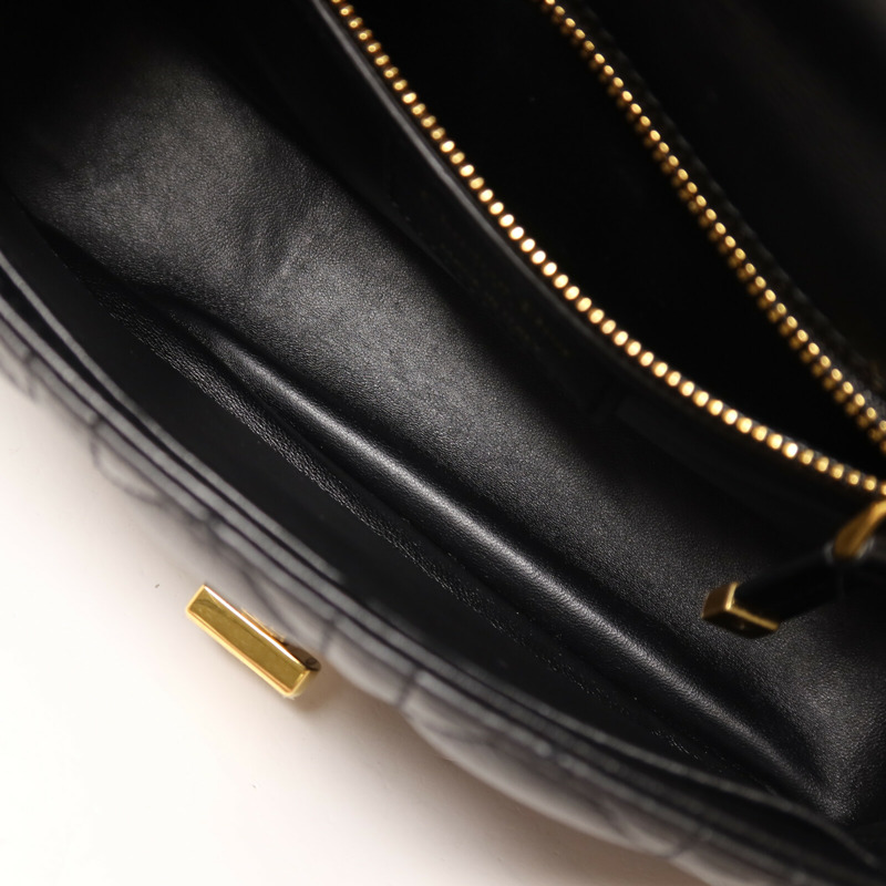 Dior 牛皮皮革Caro Bag Medium鏈帶肩背袋-4