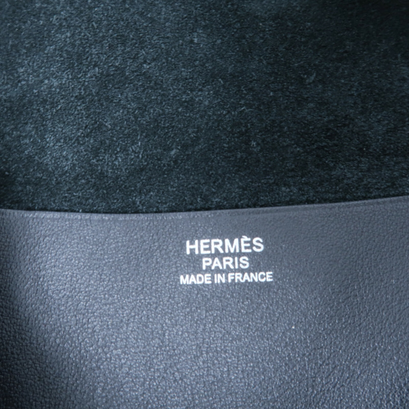 HERMES Swift皮革/Togo皮革Virevolte Bag手挽袋Noir-6