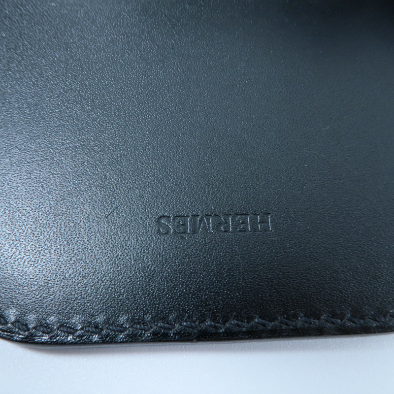 HERMES Swift皮革/Togo皮革Virevolte Bag手挽袋Noir-7