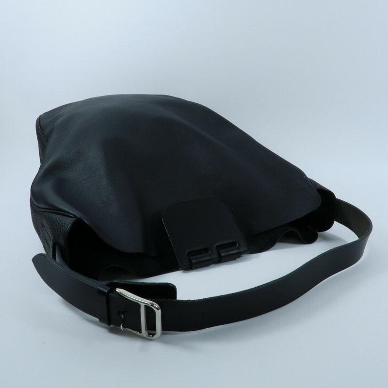 HERMES Swift皮革/Togo皮革Virevolte Bag手挽袋Noir-10