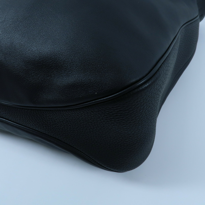 HERMES Swift皮革/Togo皮革Virevolte Bag手挽袋Noir-13