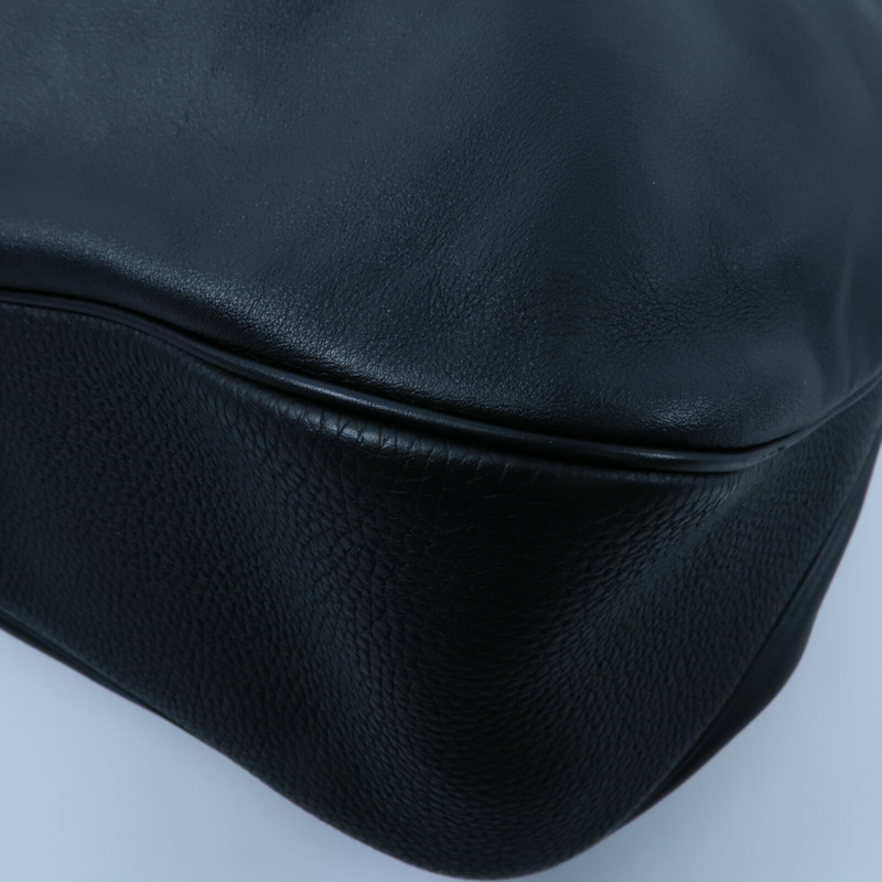HERMES Swift皮革/Togo皮革Virevolte Bag手挽袋Noir-14