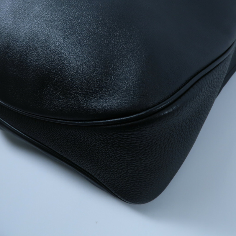 HERMES Swift皮革/Togo皮革Virevolte Bag手挽袋Noir-15