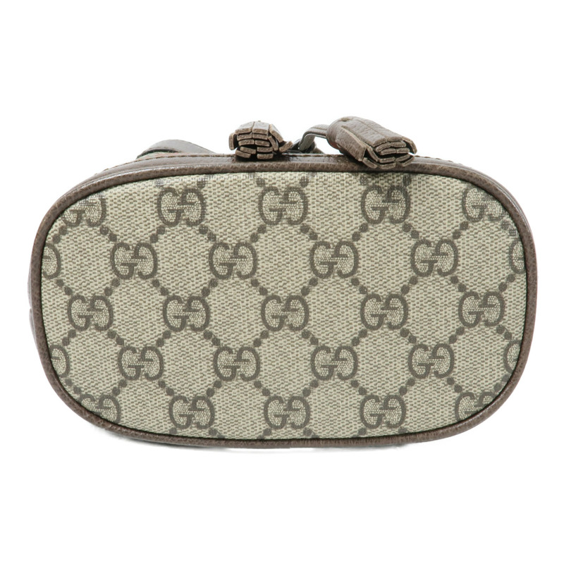GUCCI 塗層帆布Ophidia Mini Bucket肩背袋-3