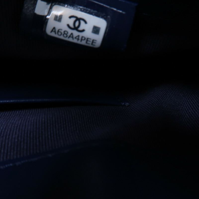 CHANEL 牛皮皮革2 Way Shoulder鏈帶手挽肩背兩用袋-4