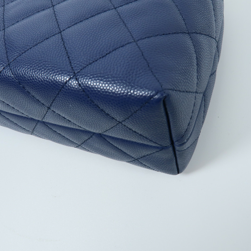CHANEL 牛皮皮革2 Way Shoulder鏈帶手挽肩背兩用袋-13