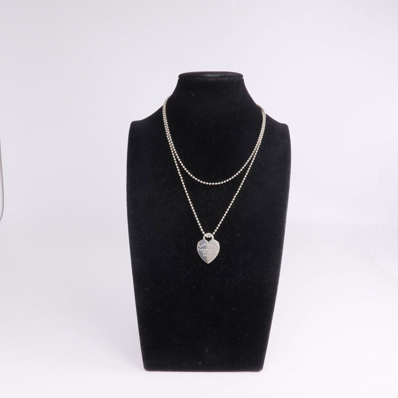 TIFFANY＆CO 925純銀Return to Tiffany Heart Tag Pendant項鍊-8