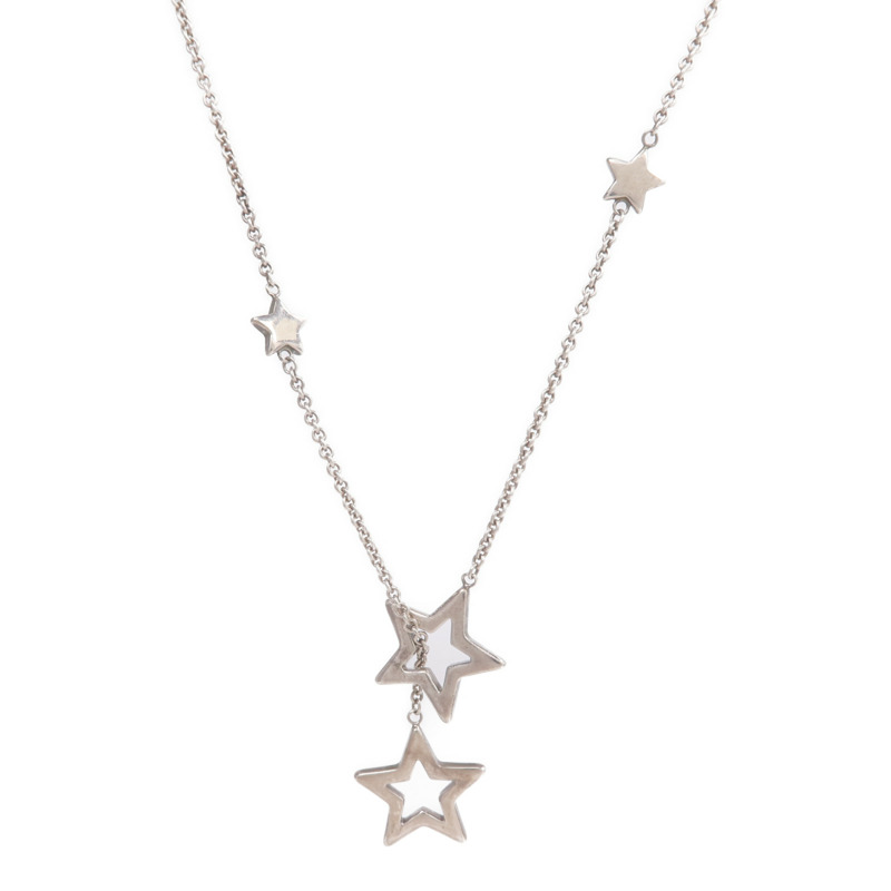 TIFFANY＆CO 925純銀Star Necklace項鍊-1