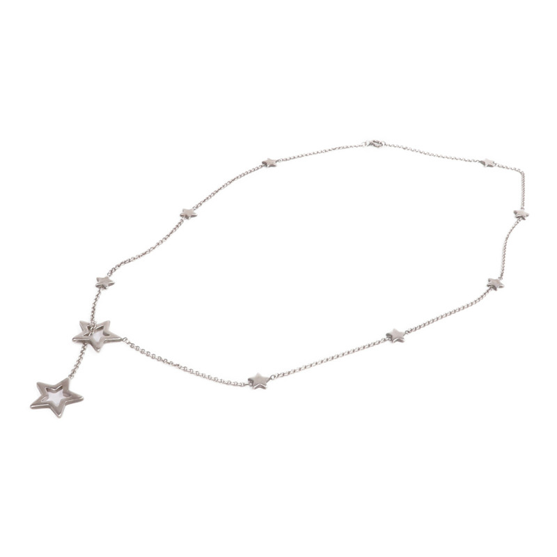 TIFFANY＆CO 925純銀Star Necklace項鍊-3