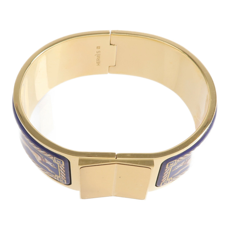 HERMES 金屬/琺瑯Email Bracelet手鐲-3