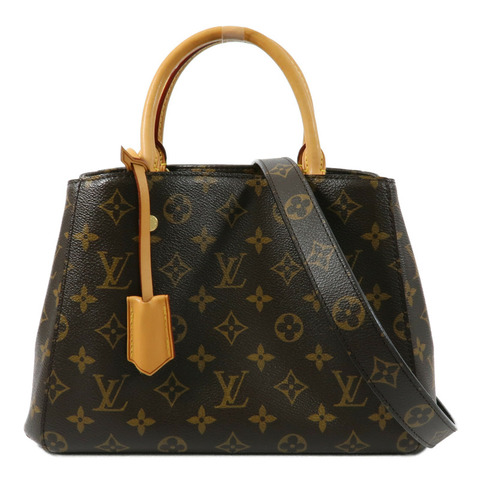 LOUIS VUITTON Monogram Montaigne BB手挽肩背兩用袋