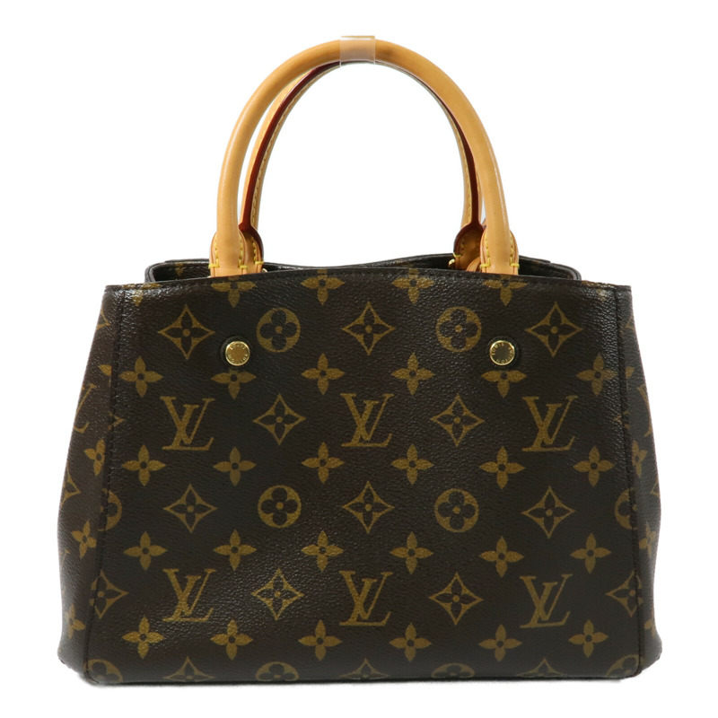 LOUIS VUITTON Monogram Montaigne BB手挽肩背兩用袋-1