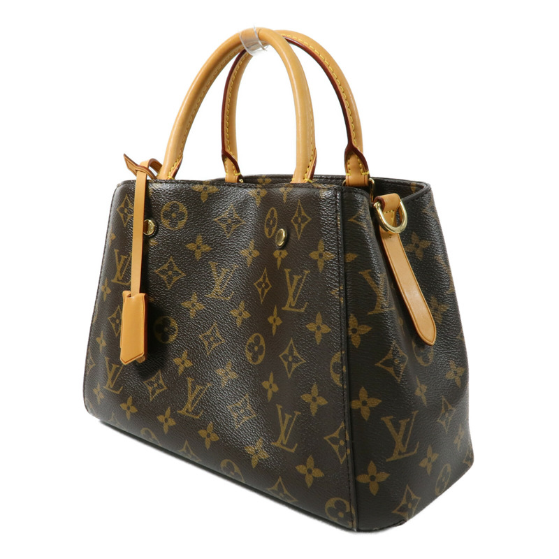 LOUIS VUITTON Monogram Montaigne BB手挽肩背兩用袋-2