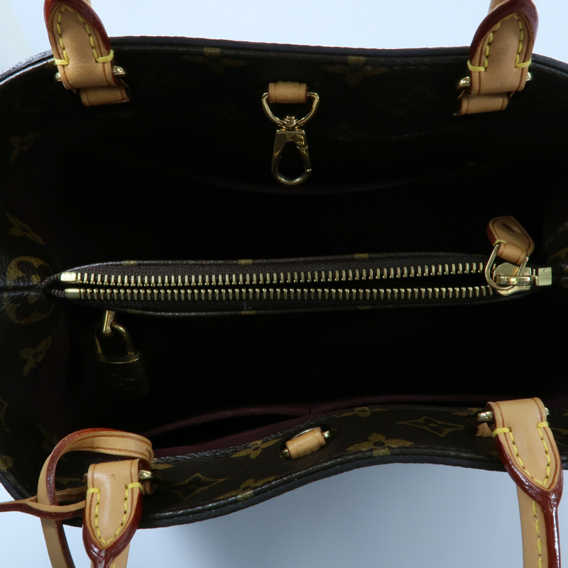 LOUIS VUITTON Monogram Montaigne BB手挽肩背兩用袋-4