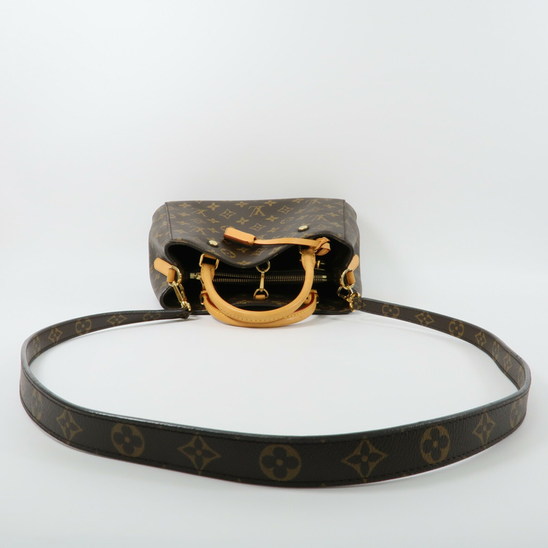 LOUIS VUITTON Monogram Montaigne BB手挽肩背兩用袋-8