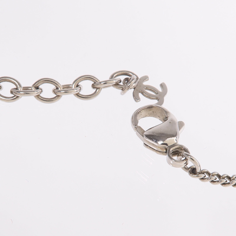 CHANEL 金屬/琺瑯Burttefly CC Pendant Necklace項鍊-5