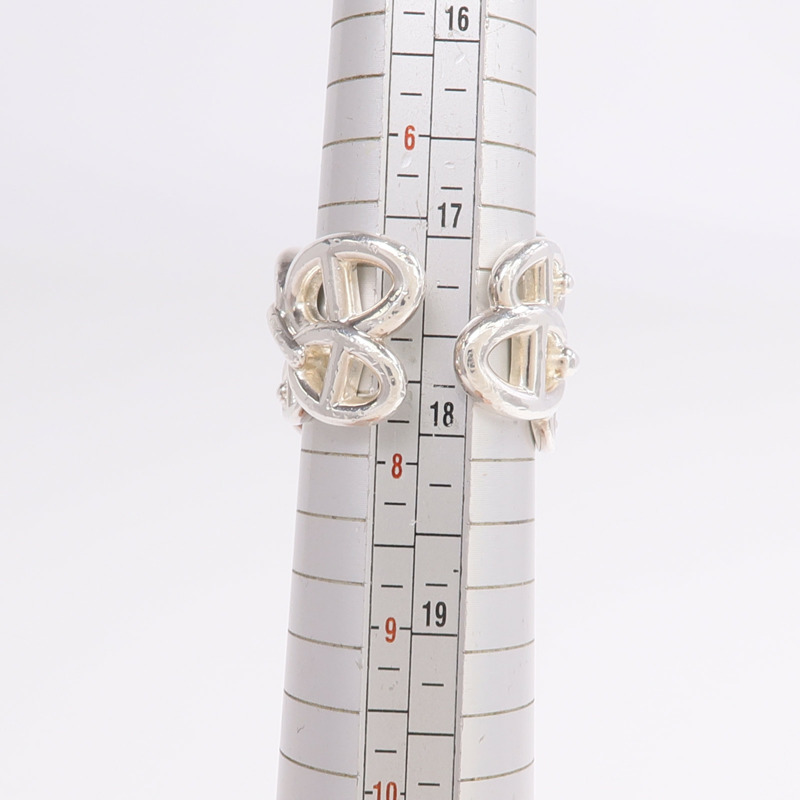 HERMES 925純銀Chaine d'ancre Enchainee Ring戒指-5