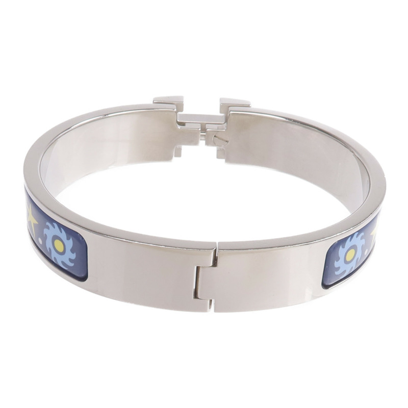 HERMES 金屬/琺瑯Clic H Bracelet手鐲-2