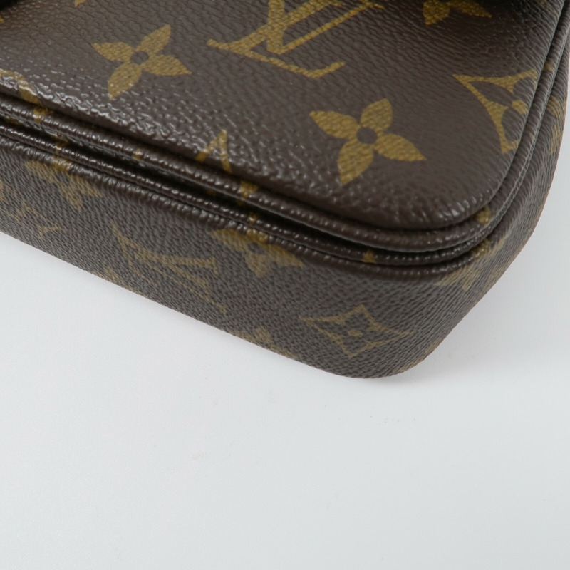 LOUIS VUITTON Monogram Marceau鏈帶手挽肩背兩用袋-12